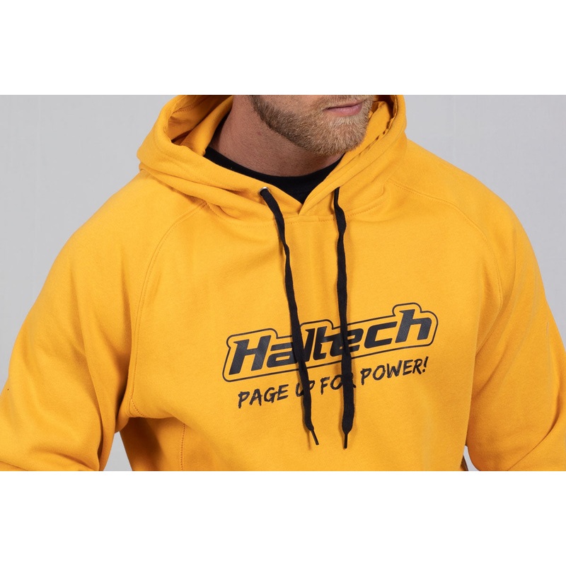 Haltech “Classic” Hoodie Yellow XS