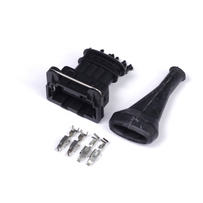 Plug and Pins Only – Bosch 4 Pin Junior Timer Female Connector
