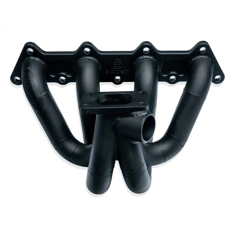 6Boost 6Boost Exhaust Manifold, for Nissan FJ20, T4/2×40 ‘Divided Entry’ Twin 40mm Wastegate Ports