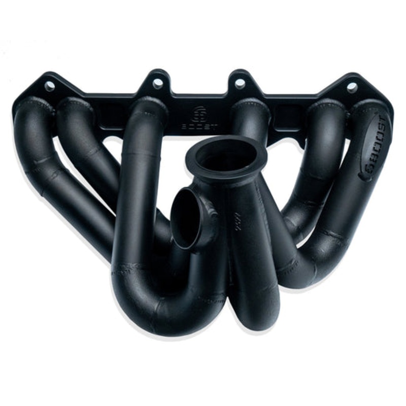 6Boost Exhaust Manifold, Audi S2 5cyl RWD , V-band(Garrett G25/30/35)/45 Single 45mm Wastegate Port