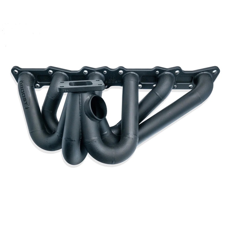 6Boost Exhaust Manifold, for Nissan RB20/25DET, T3/50 ‘Open Entry’ Single 50mm Wastegate Port No