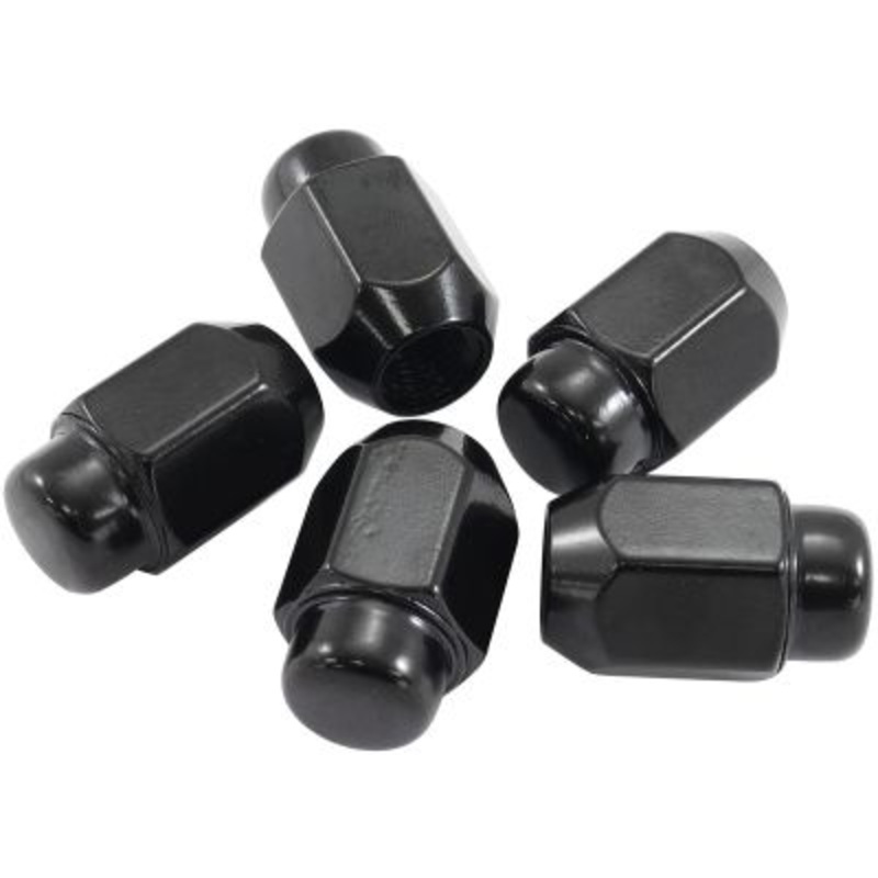 Acorn Medium Closed Black Wheel Nuts – 1/2-20″