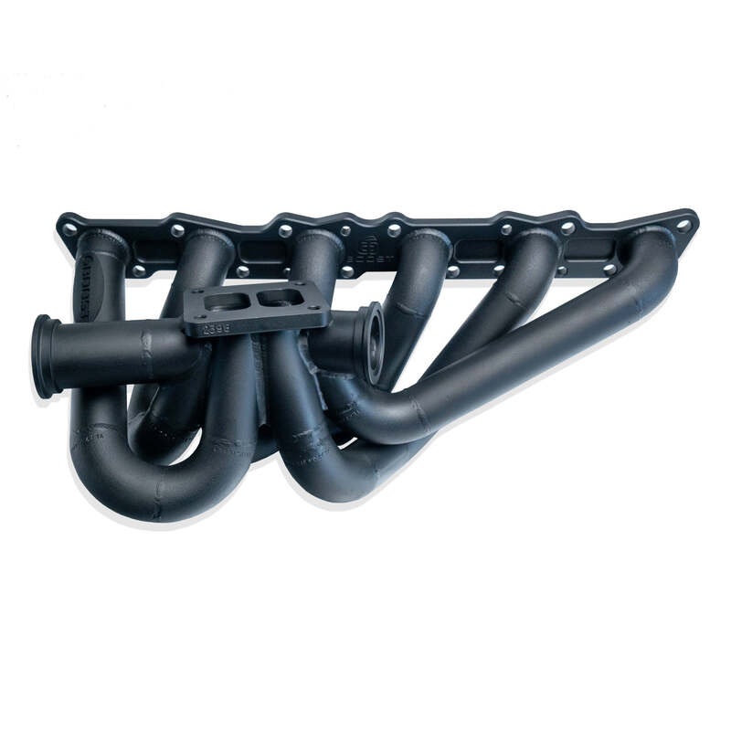 6Boost Exhaust Manifold, for Nissan RB26DET, T3/2×40 ‘Divided Entry’ Twin 40mm Wastegate Ports No