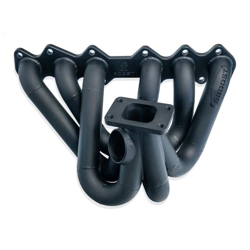 6Boost Exhaust Manifold, Toyota 2JZ GTE, T3/50 ‘Open Entry’ Single 50mm Wastegate Port No