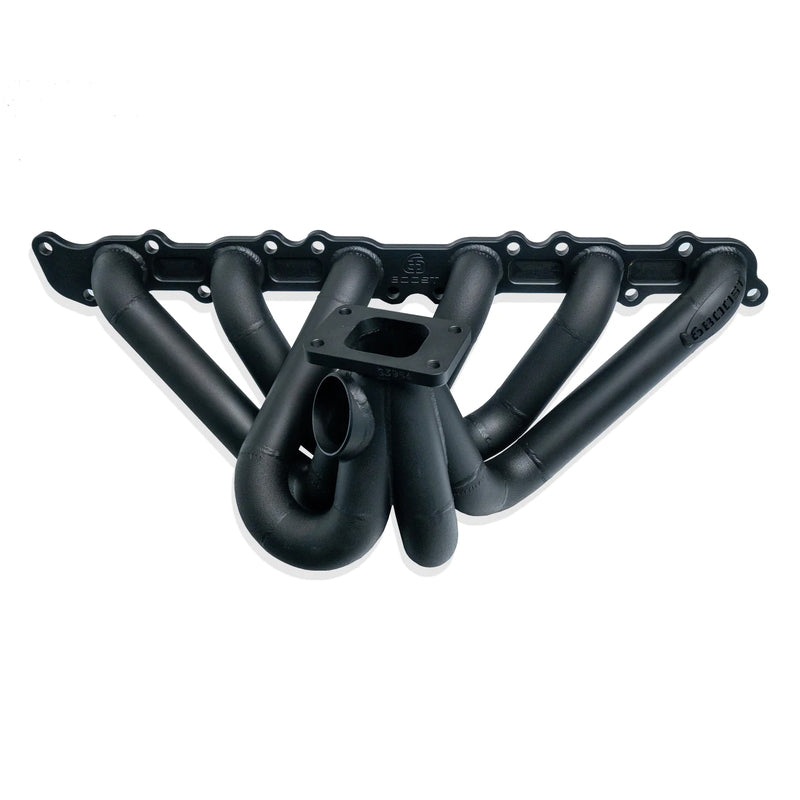 6Boost Exhaust Manifold, Toyota 1FZ-FE, Forward Position Pro Mod T6 (Large Frame Pro Mod/60 “FPPM” Single 60mm Wastegate Port – Small Runner