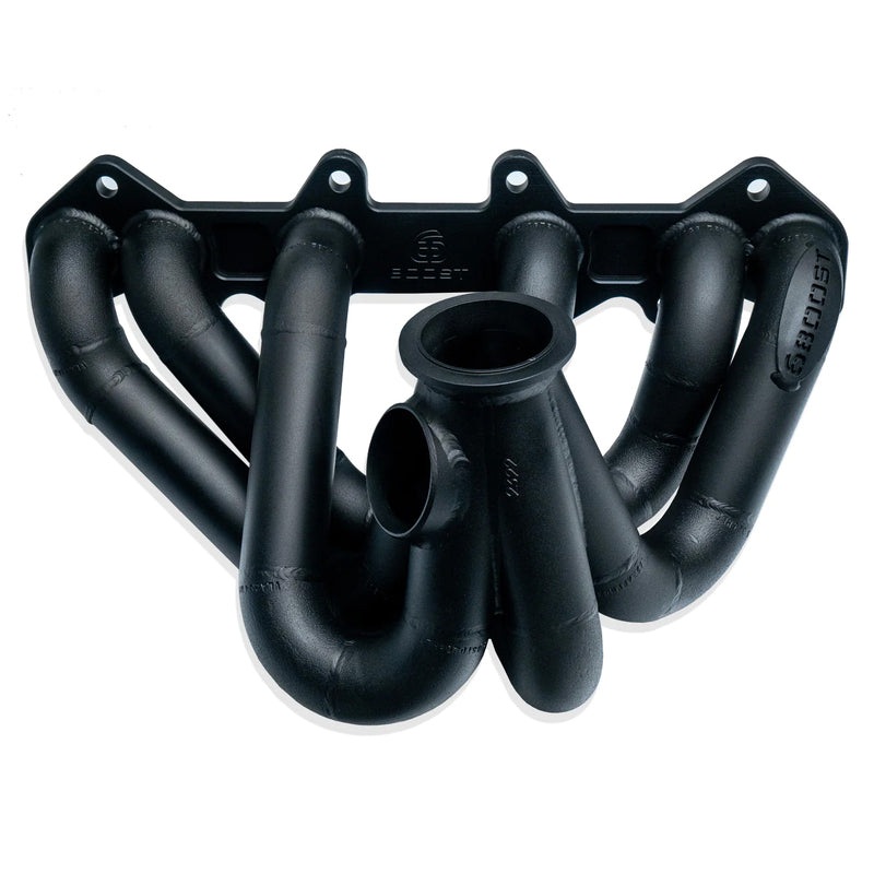 6Boost Exhaust Manifold, Toyota 1JZ GTE VVTI, V-band(Tial GT28/30/35)/50 Single 50mm Wastegate Port No