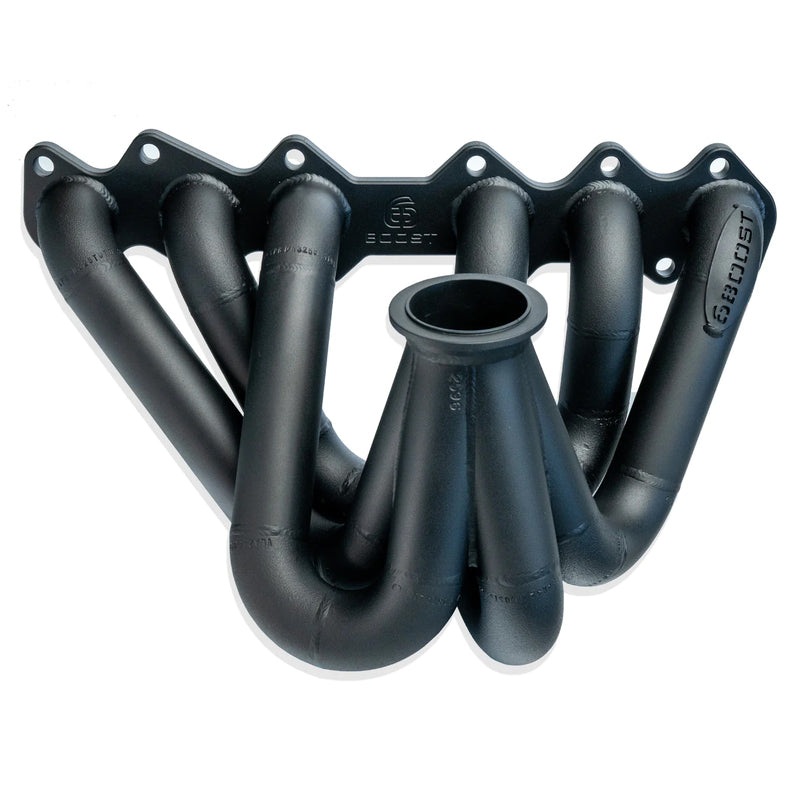 6Boost Exhaust Manifold, Toyota 2JZ GTE, V-band(Garrett G25/30/35) to suit IWG Yes