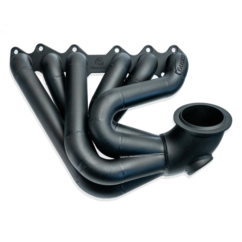 6Boost Exhaust Manifold, Toyota 2JZ ZGE VVTI, Forward Position Pro Mod V-band(Precision PT68-76)/50 “FPPM”Single 50mm Wastegate Port “Non Sportsman” 3.625″ No