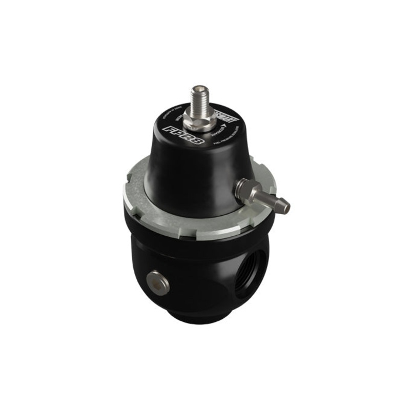 FPR8 Low Pressure (LP) Fuel Pressure Regulator Suit -8AN (Black)