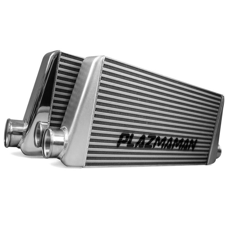 Pro Series Intercooler 450x400x76 Raw 76mm Push-On Hose Style.