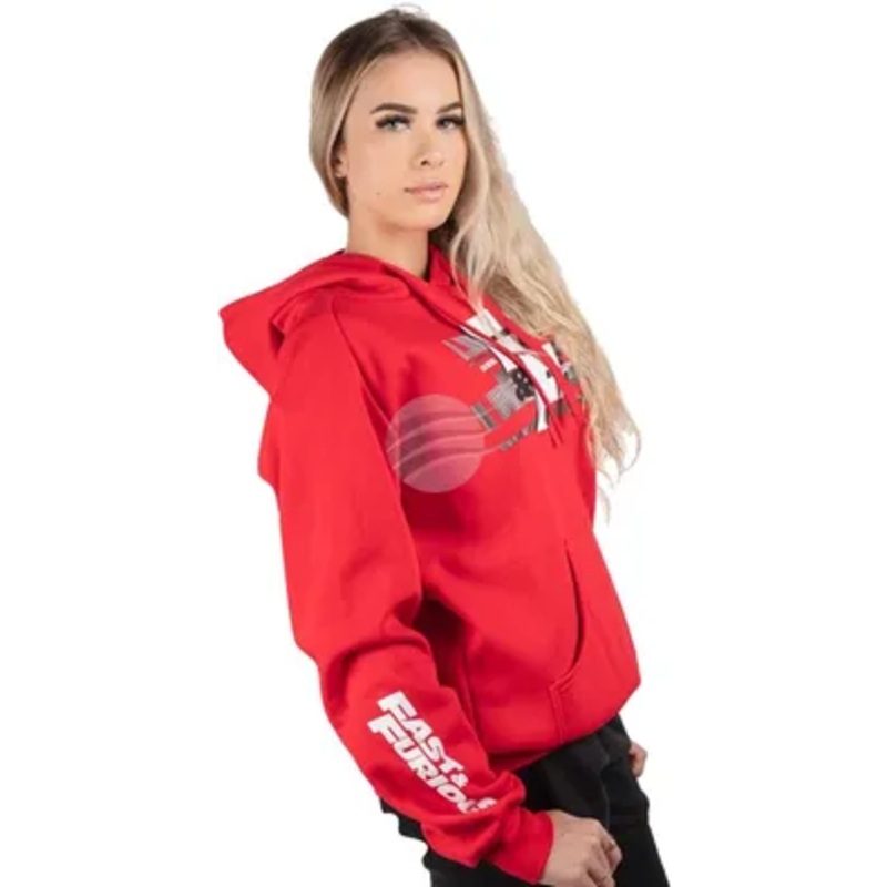 Sparco Fast & Furious Red Hoddie Small