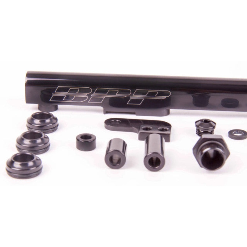 BPP Nissan R33 RB25DET Fuel Rail Kit Black