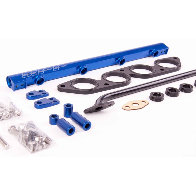 BPP Nissan S14 / S15 SR20DET Fuel Rail Kit Black