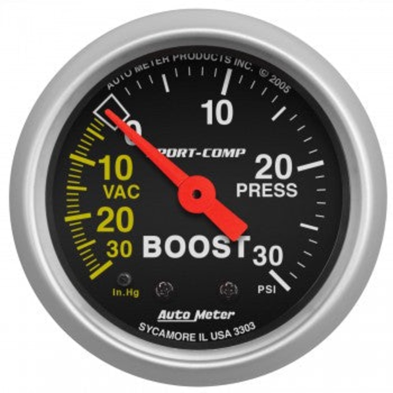 2-1/16″ BOOST/VACUUM, 30 IN HG/30 PSI, MECHANICAL, SPORT-COMP