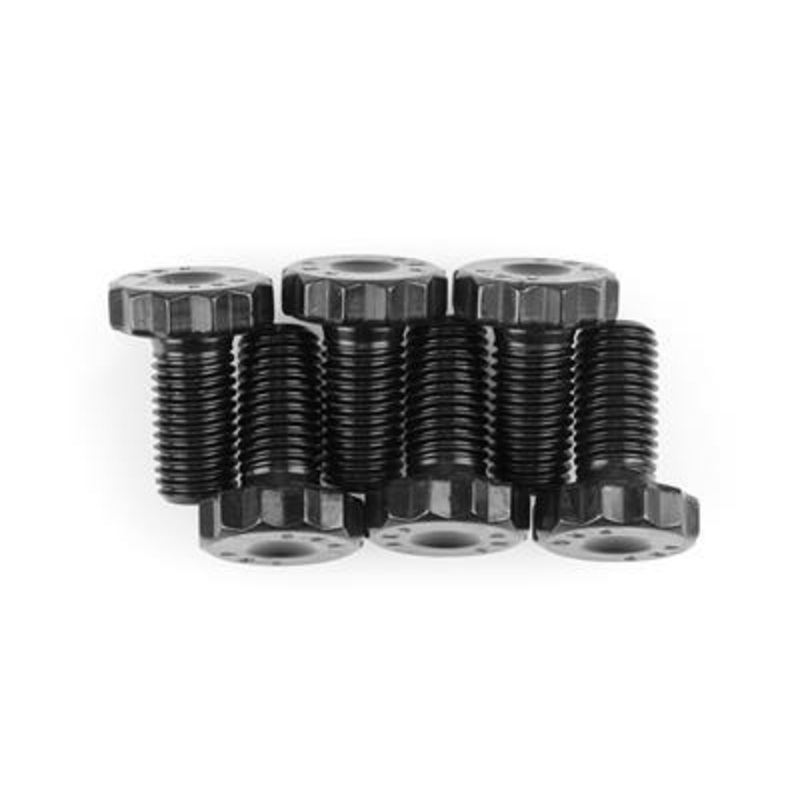 Flexplate Bolts, Pro Series, 11mm x 1.5, .880 in. Length, Chevrolet, 4.8, 5.3, 6.0L, LS1, LS2, LS4, LS6, Set of 6