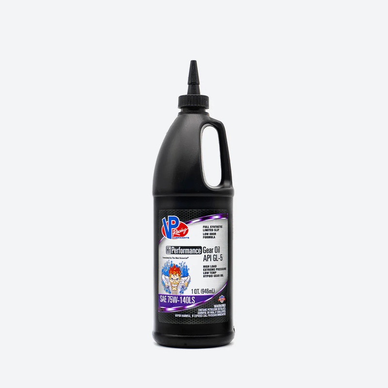 Vp Racing 75W140 GL-5 FULL SYNTHETIC GEAR OIL