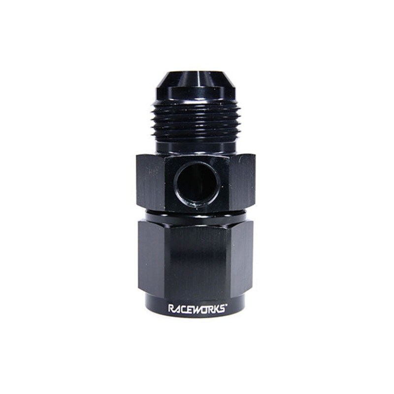 Metric Bosch Sensor Adapter Fittings -10 An Female Swivel To An -10 Male Flare With M10x1.0 Female Port