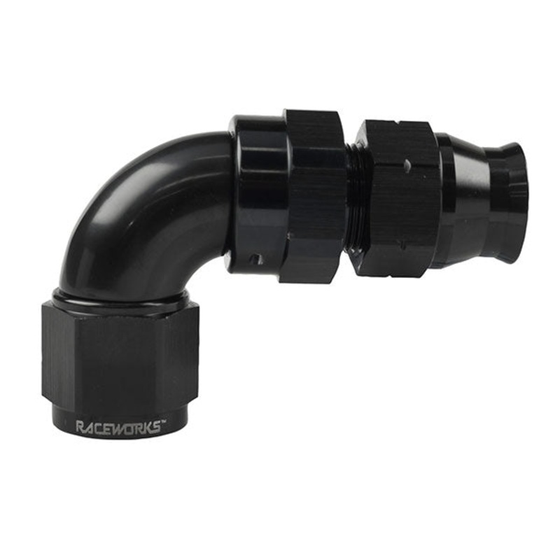 Raceworks AN6 Hose Ends Steel And SS Hard line AN-6 SS HEX Weld On for Hard Line Ends
