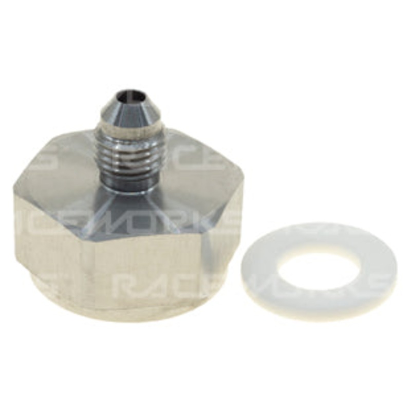 Raceworks SS Bottle Adapter Fittings -4 NEW STYLE BOTTLES