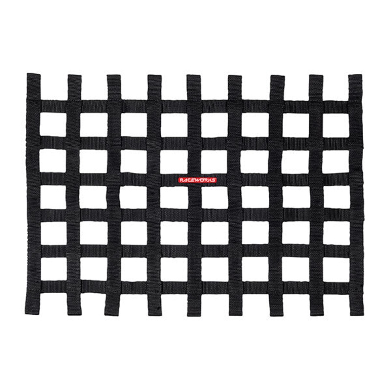 Raceworks Window Loop Style Nets Black
