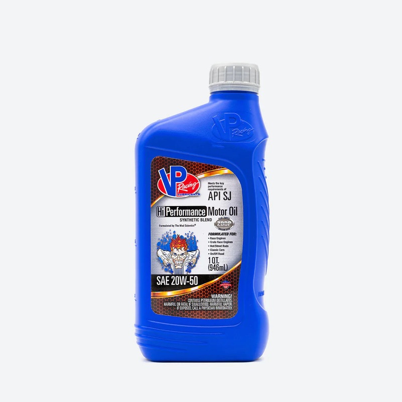 Vp Racing VP HI-PERFORMANCE 20W 50 RACING ENGINE OIL