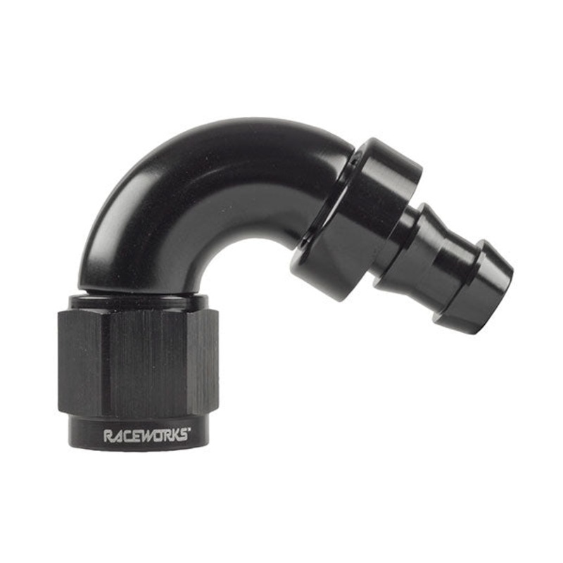 Raceworks 400 Series Push Lok – 120 Degree AN-4