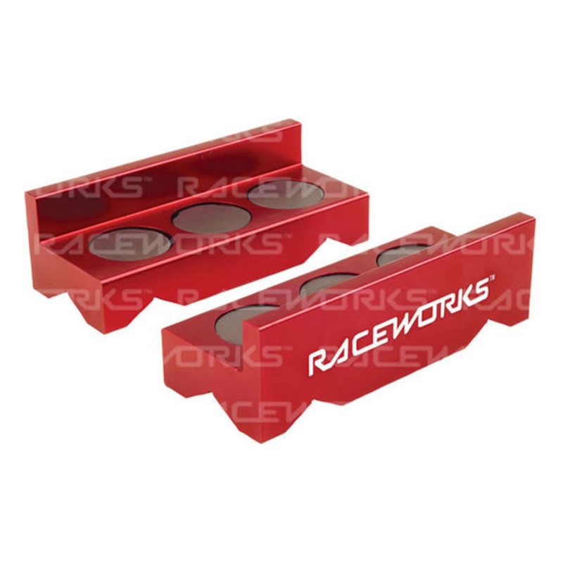 Raceworks Jaw Vice Black Aluminum