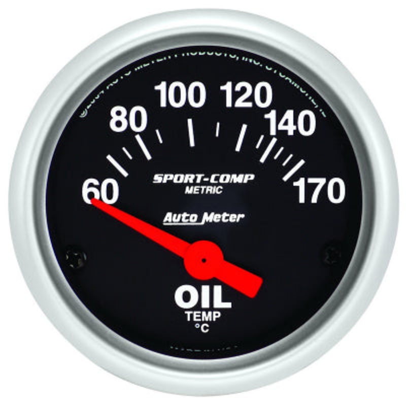Sport-Comp Series Oil Temperature Gauge
