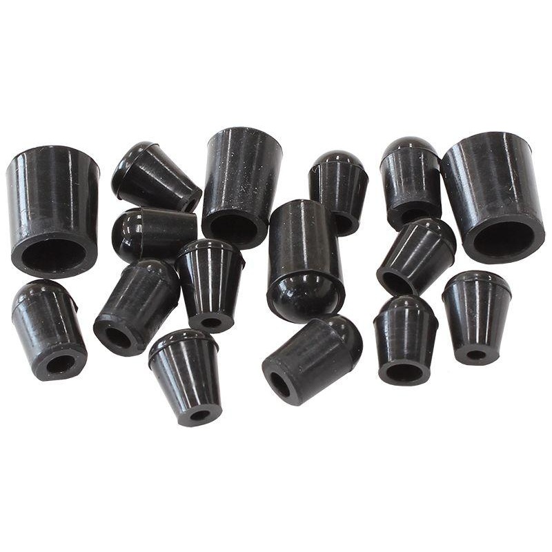 16-Piece Vacuum Blank-Off Plug Kit (Black Finish) AF9291-016-01