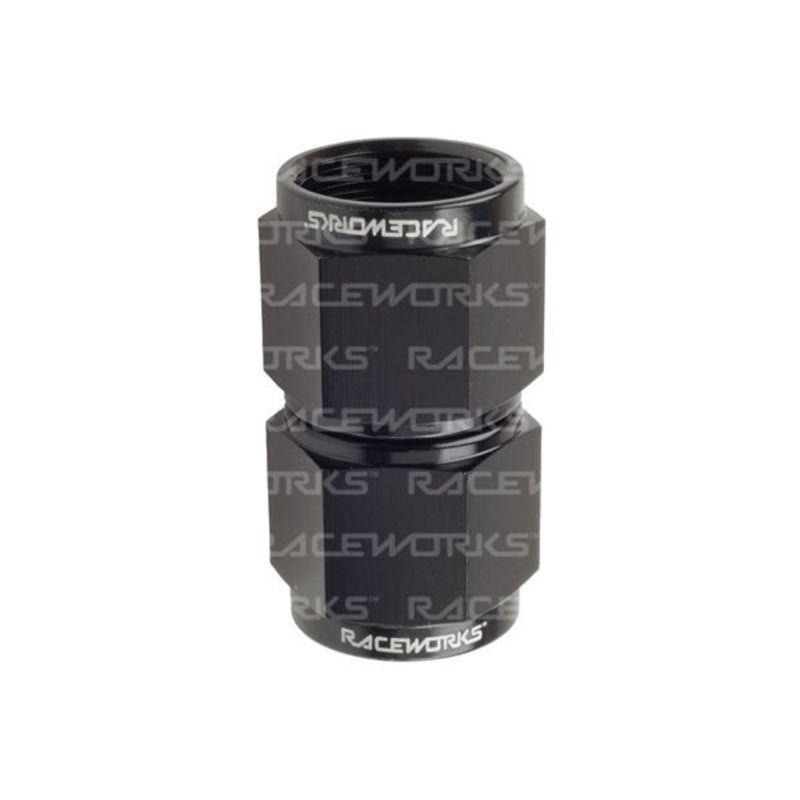 Raceworks AN Female to Female Swivel – Straight AN-3