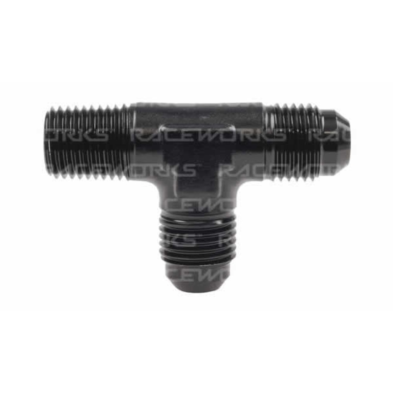 Raceworks AN Male Flare with NPT on Run AN-3 TO 1/8 NPT