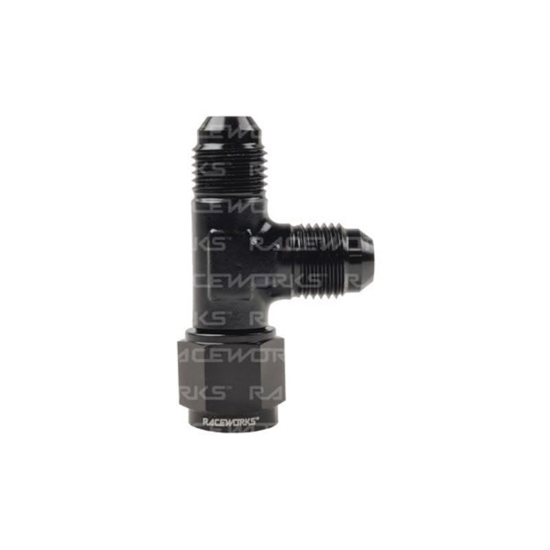 Raceworks AN Male Flare with Swivel On Run AN-3