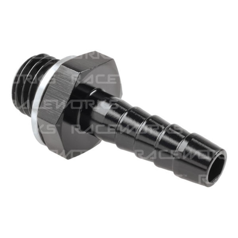 Raceworks Barb – Metric Male to Barb M10x1.0 to 5/16