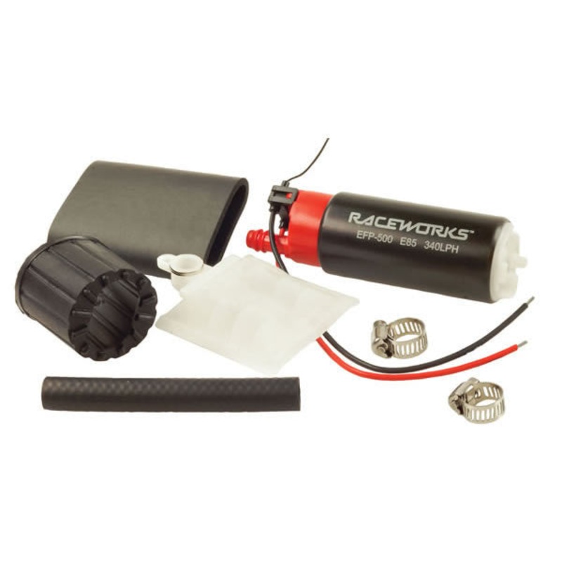 Raceworks E85 340LPH Inline High Flow Pump