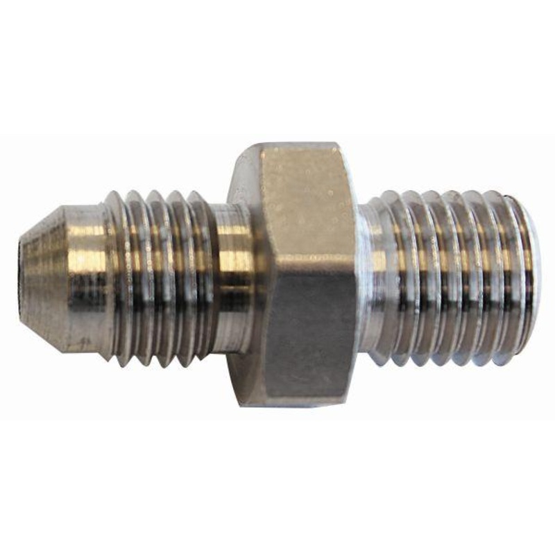 Raceworks Flare – Metric Male to Male Flare AN M8x1.0 (DUAL SEAL) TO AN-3