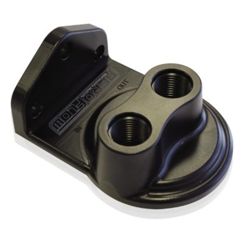 Billet Remote Oil Filter Head