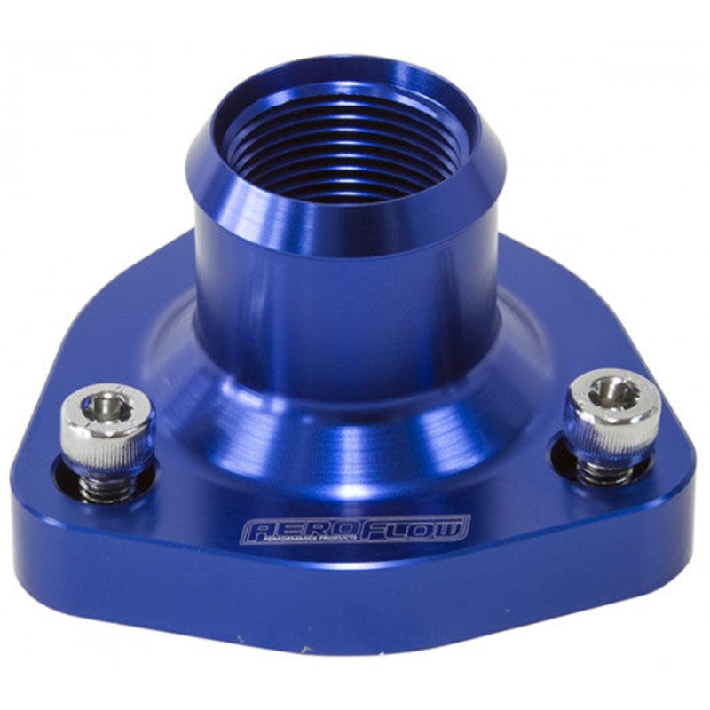 Billet Thermostat Housing Suits Nissan/Holden RB Blue