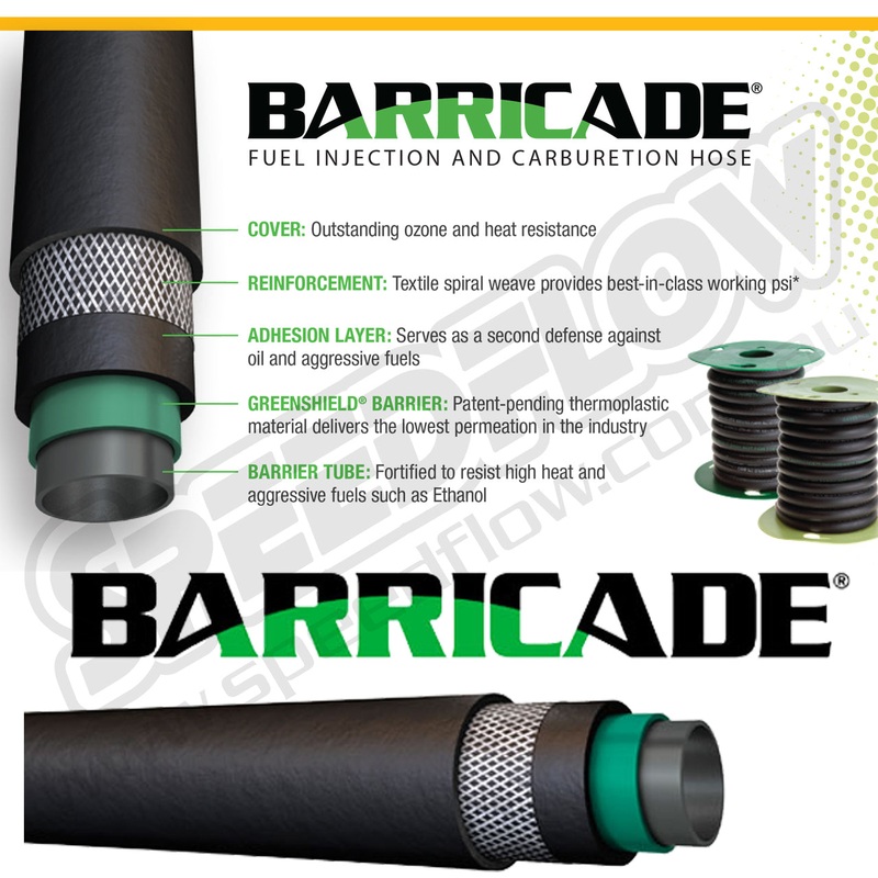 Gates Barricade EFI Fuel Hose 1/4″
