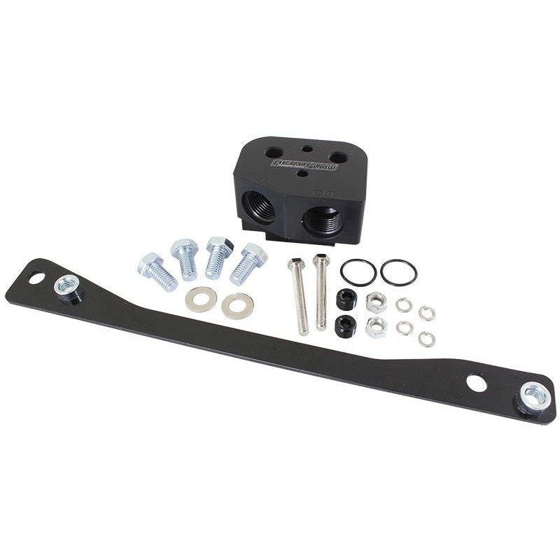 Oil Cooler Adapter -8 ORB Suit GM LS Series Engines