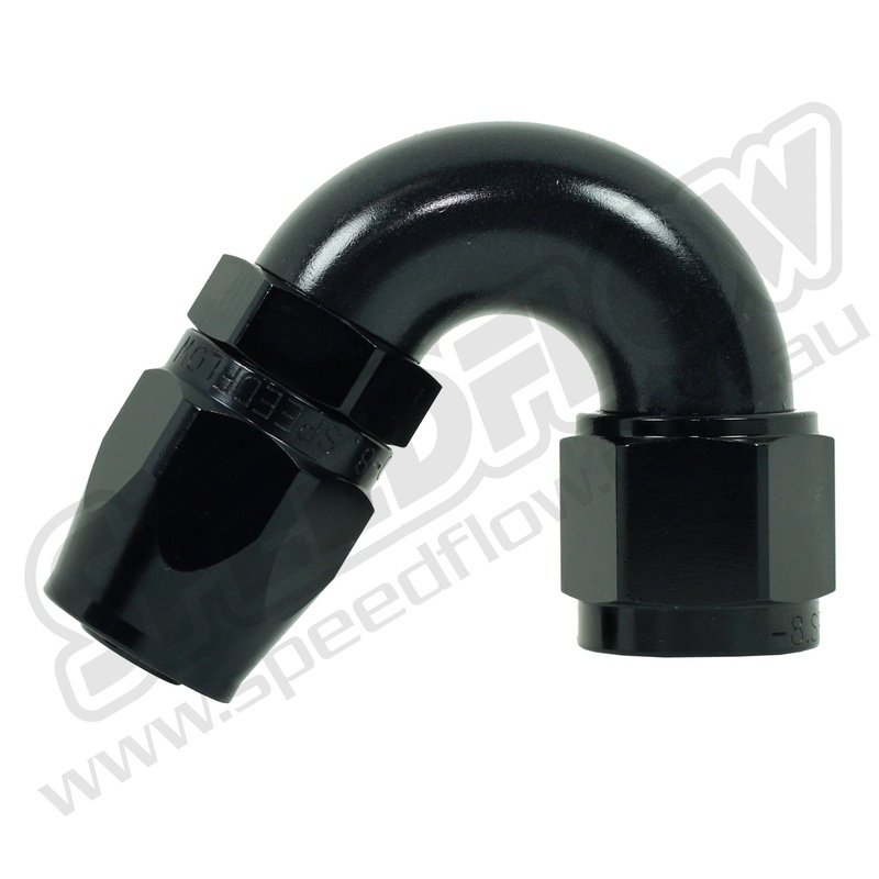 Speedflow 100 Series 150 Degree Hose End -4 Black