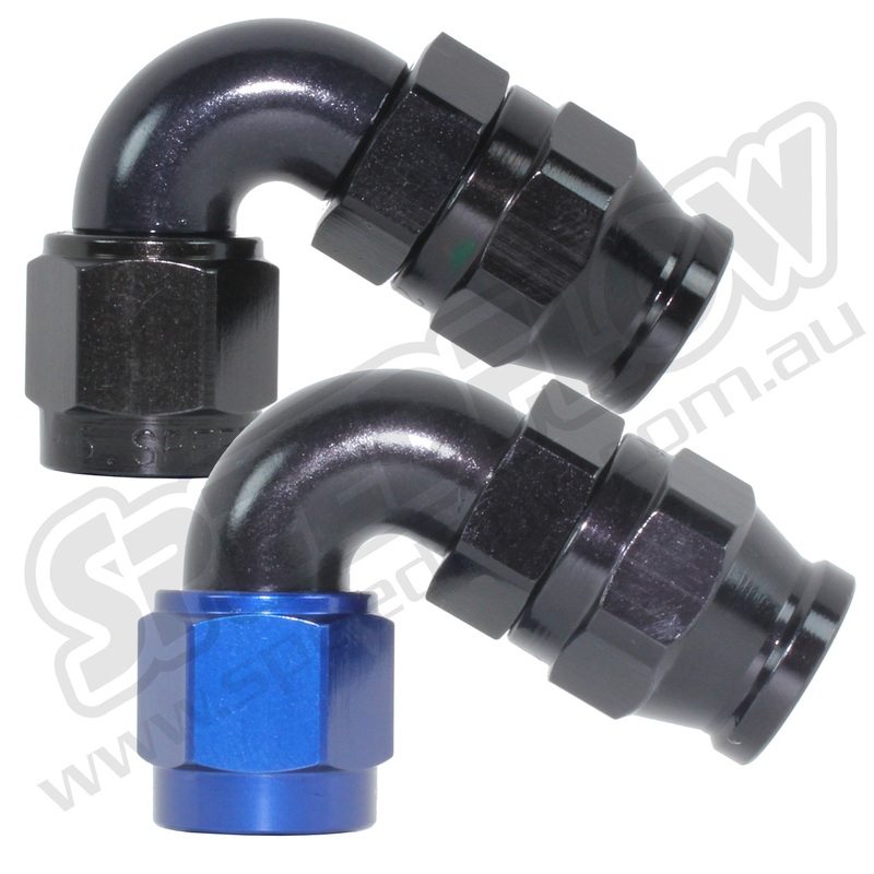 Speedflow 200 Series 120 Degree Hose End -4 Black