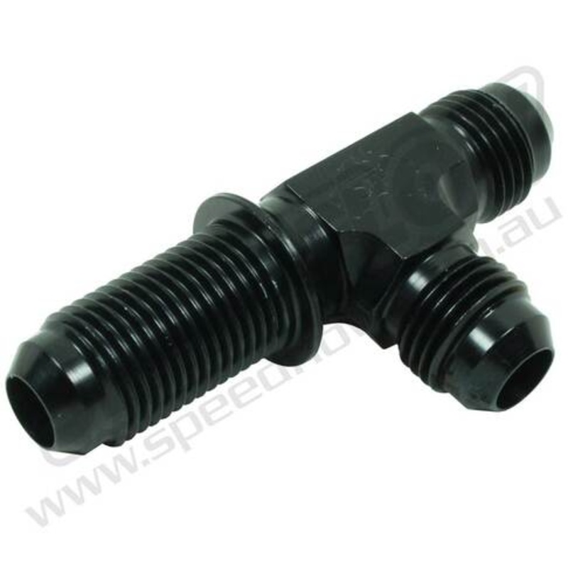 Speedflow Bulkhead Tee on Run -3 Blue