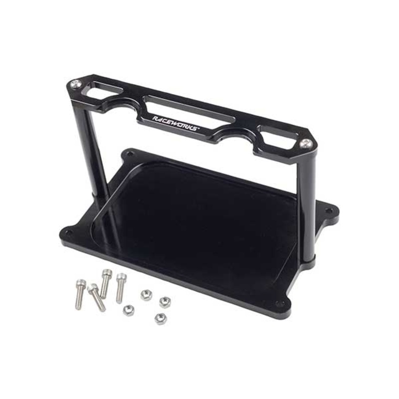 Billet Aluminium, suits Optima 34/D34/D34M batteries. Anodised Black