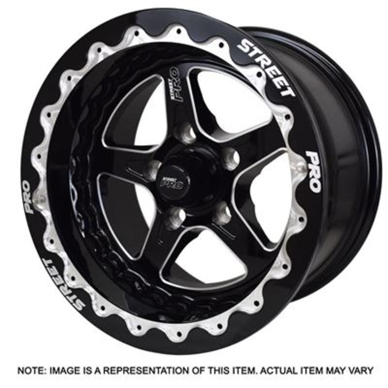 Ford 15′ Street Pro ll Convo Bead Lock Style Wheel 15×8.5′ Ford Bolt Circle 5x 4.50′ (-32) 3.50′ Back Space