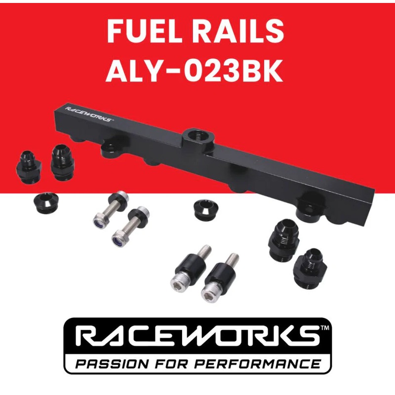 Raceworks K20 / K24 Billet Alloy Fuel Rail