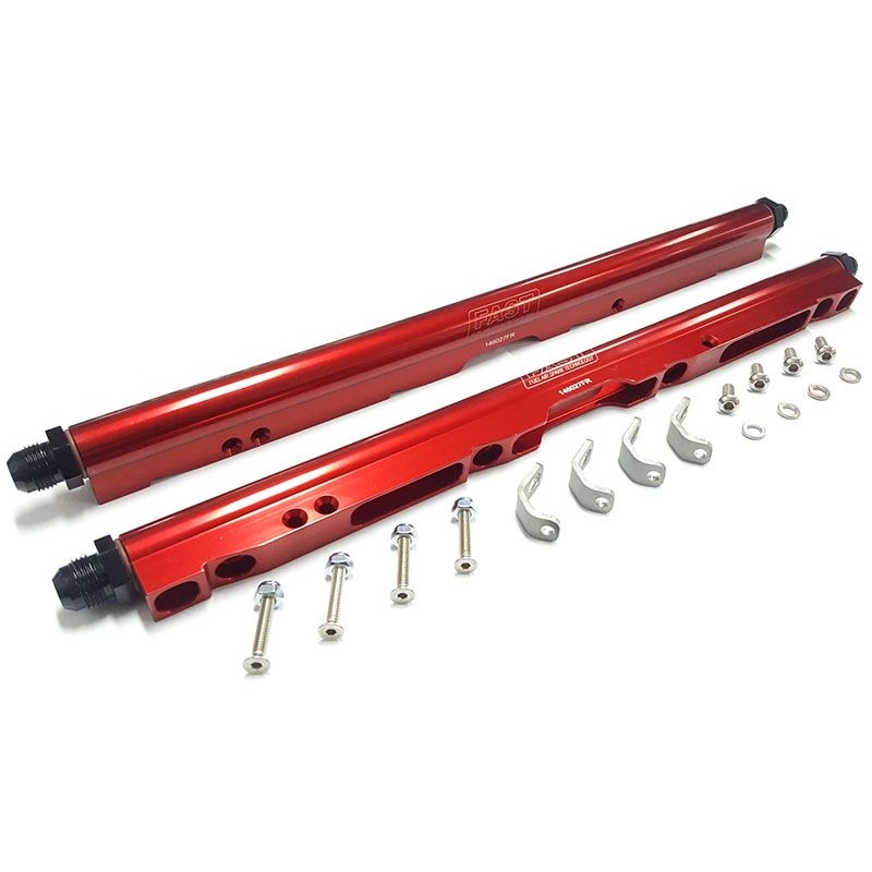 Billet Aluminium Fuel Rail Kit Suit LS1/LS6 With Fast LSX Intake Manifold
