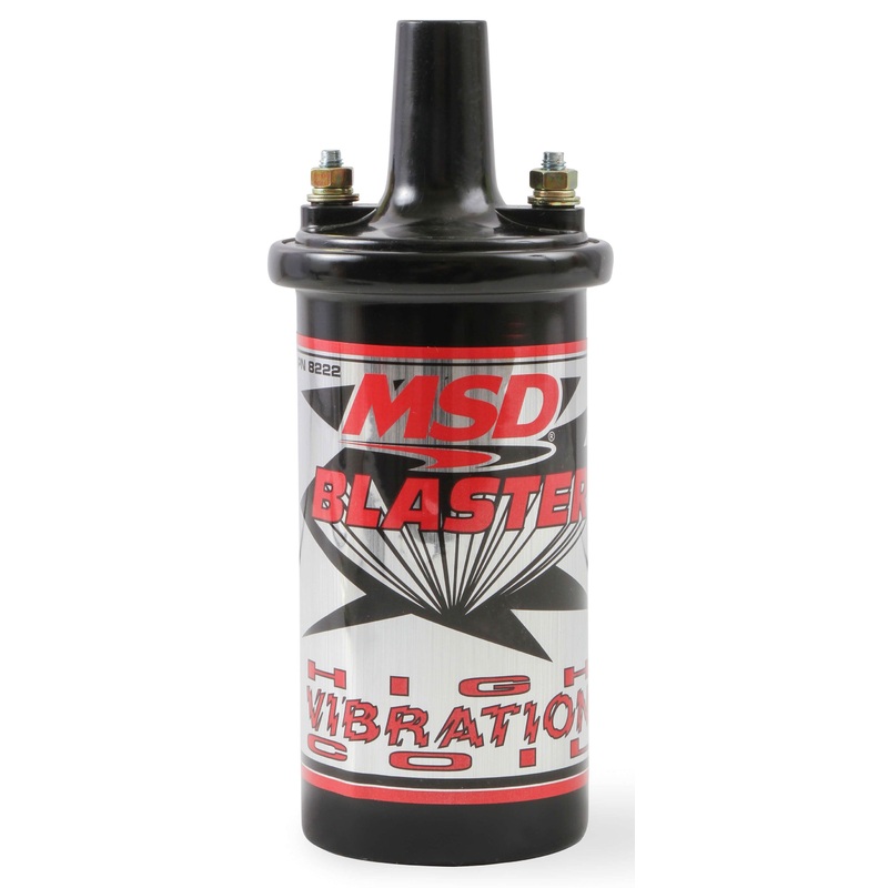 Blaster High Vibration Ignition Coil Black, 45,000 volts