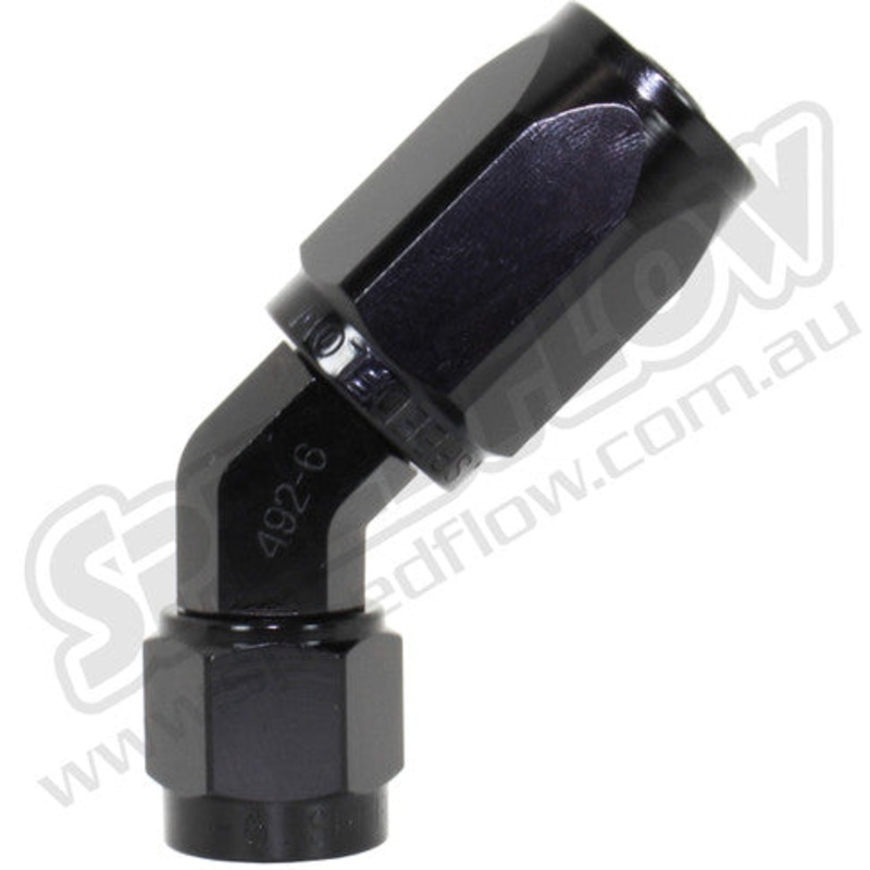 POWER STEERING HOSE END – 45 DEGREE -6