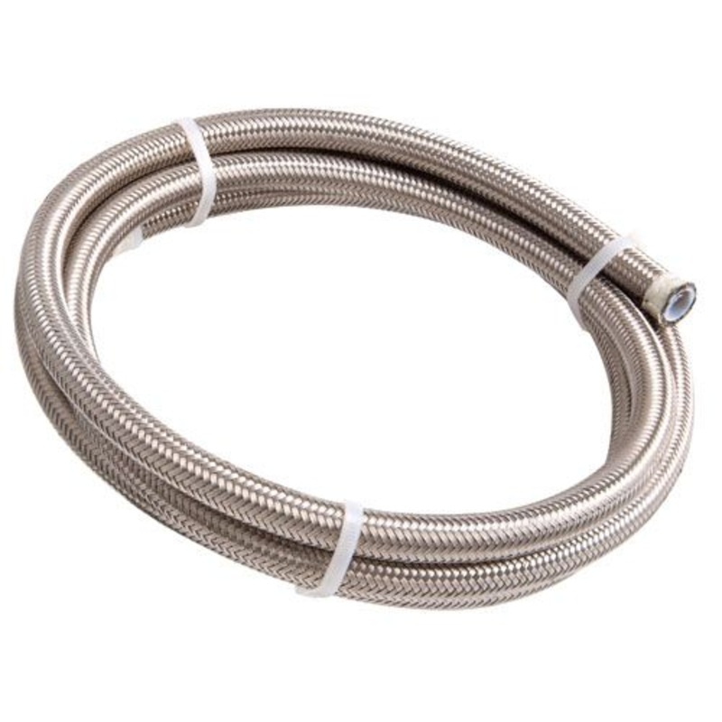 200 Series PTFE (Teflon) Stainless Steel Braided Hose -3AN