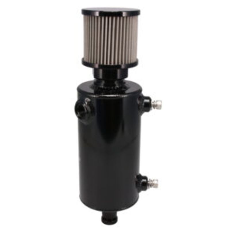 Raceworks Catch Can 1.0L (Round w/ Y- Ports)
